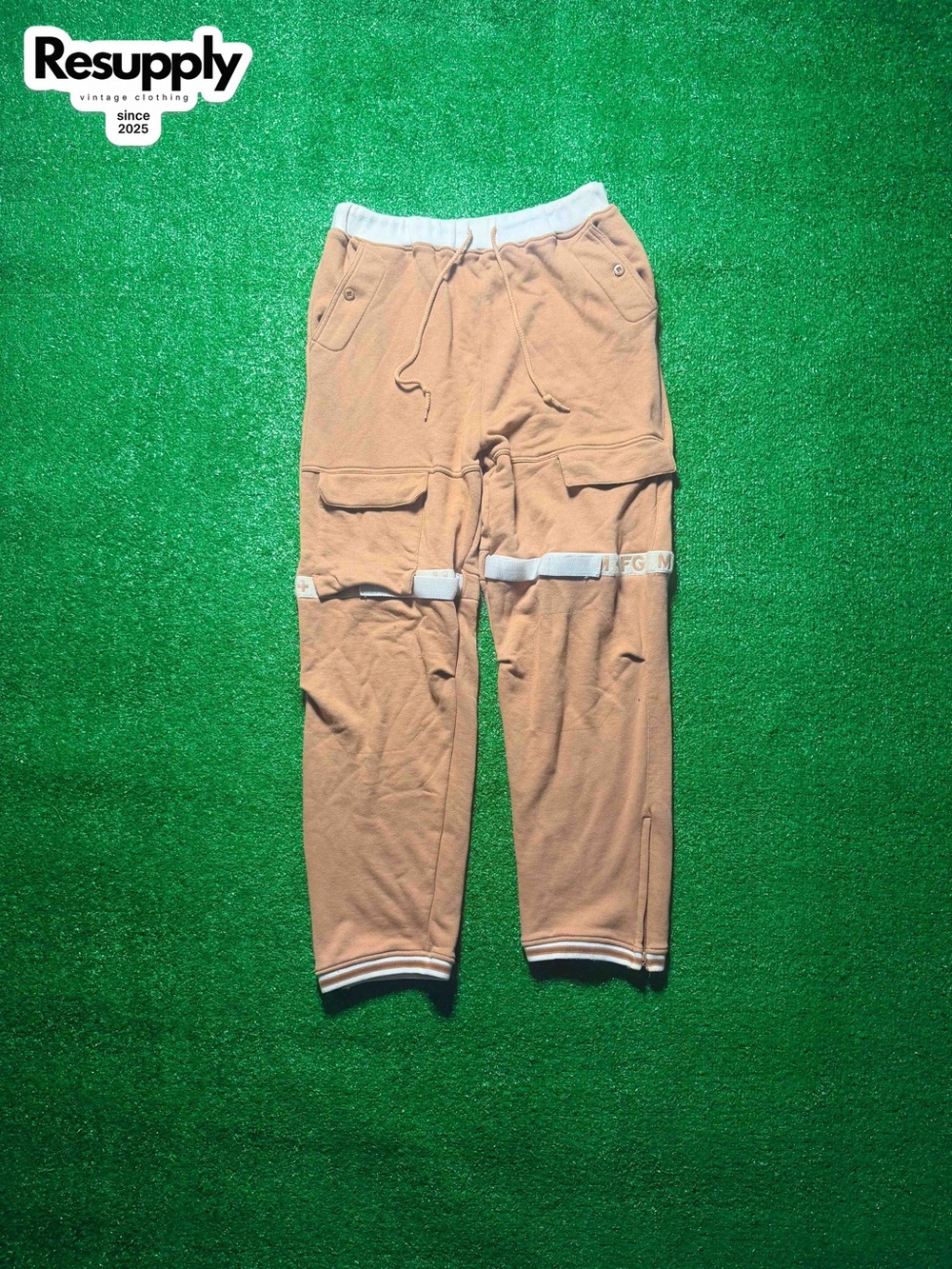Marithe Francois Girbaud Tan Sweat Pants Men’s Size XXL